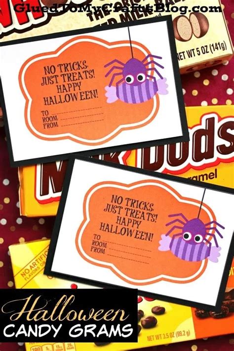 Free Halloween Candy Grams Printable For PTA Fun! | Candy grams ...