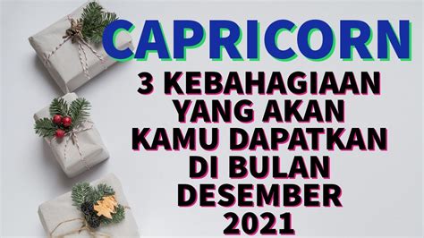 Zodiak Capricorn Kebahagiaan Yang Akan Kamu Dapatkan Dibulan