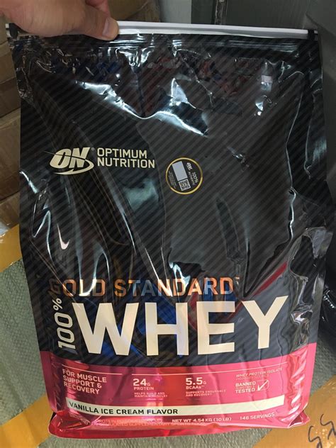 New Stock Optimum Gold Standard 100 Whey Protein 10lbs Chocolate