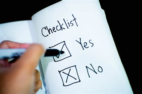 Une Check List Pour Ne Rien Oublier Cosycoaching