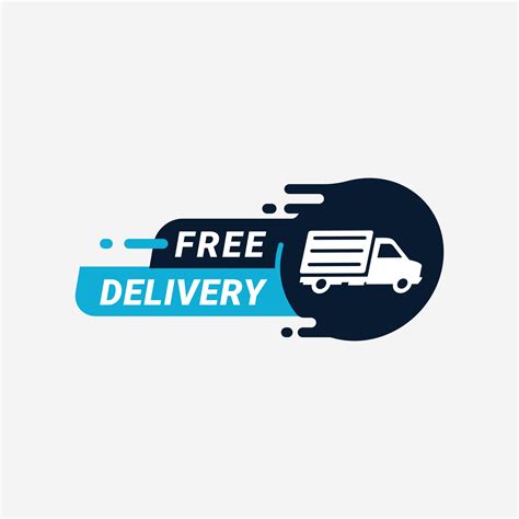 Free Shipping Delivery Service Logo Badge 2423038 Vector Art At Vecteezy