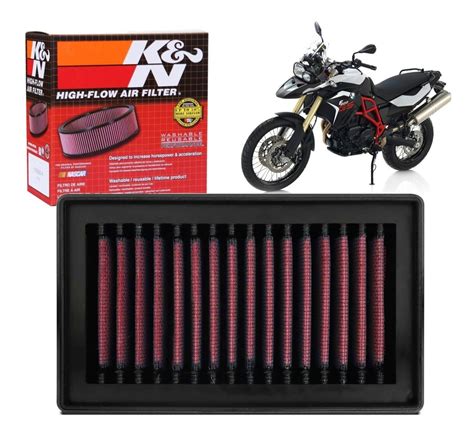 Filtro Ar K N Kn Bmw F800r F800gs F800s F800 Adventure Mercado Livre