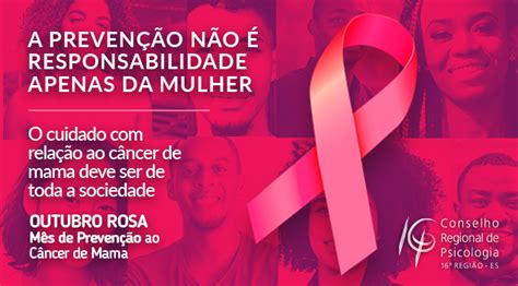 Outubro Rosa Mês De Prevenção Ao Câncer De Mama