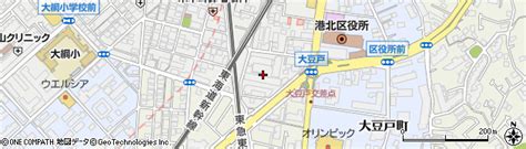 神奈川県横浜市港北区大倉山1丁目22の地図 住所一覧検索｜地図マピオン