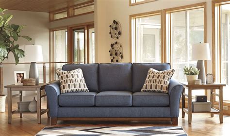 Janley Denim Sofa From Ashley Coleman Furniture