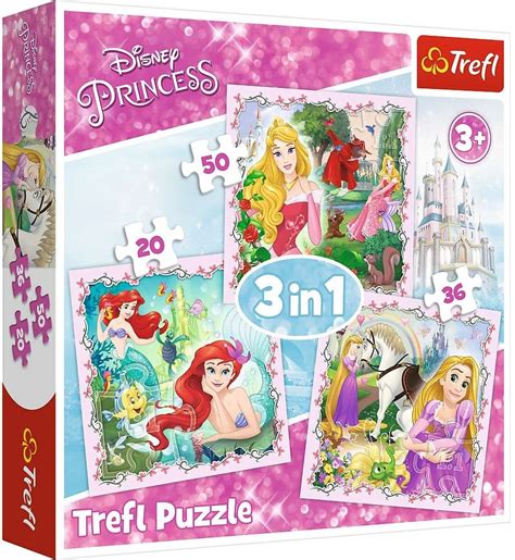 Trefl Puzzle Disney Ksi Niczki Roszpunka Aurora I Ariel