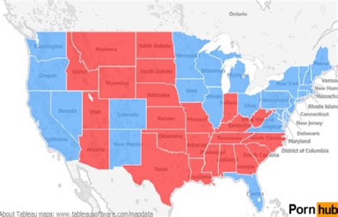 Red States Vs Blue States An Adult Film Breakdown Complex