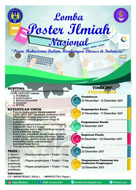 Lomba Desain Poster 2017 Coretan