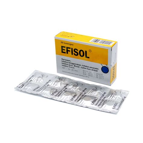 Jual Efisol C Lozenges 1 Strip 10 Tablet Shopee Indonesia