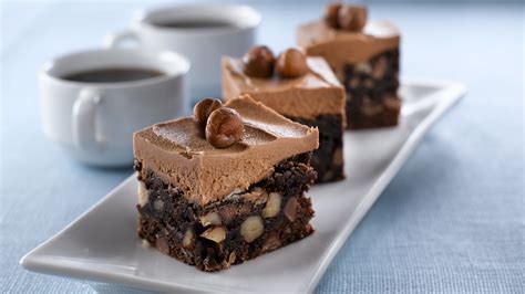 Brownies Noisettes Et Chocolat Au Lait Recettes