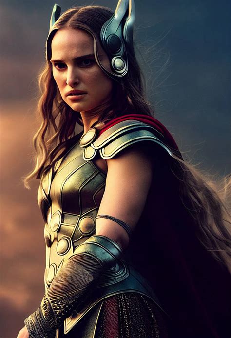 Natalie Portman as Thor by AIGenV1 on DeviantArt