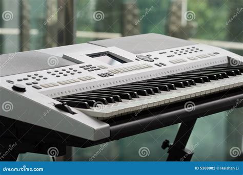 Electronic organ stock photo. Image of keyboard, electrical - 5388082