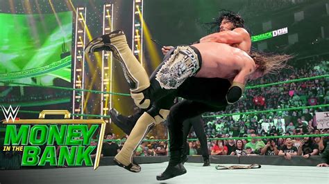 Roman Reigns Vs Edge Money In The Bank Highlights Roman Reigns