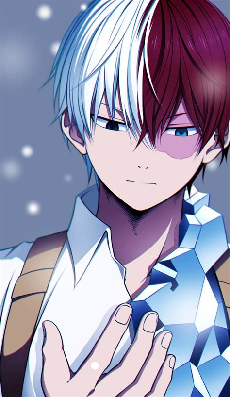 Fonds Décran Pour Téléphone Shoto Todoroki Wonder Day — Coloriages