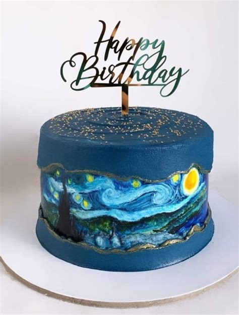 Starry Night Wedding Cake Artofit