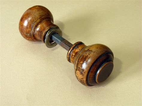 Original Victorian Edwardian Turned Wood Door Knobs Anything In