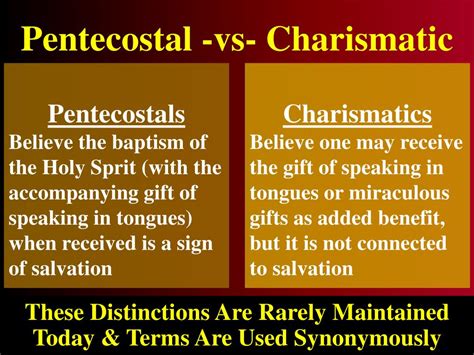 PPT - Pentecostalism & the Charismatic Movement PowerPoint Presentation ...