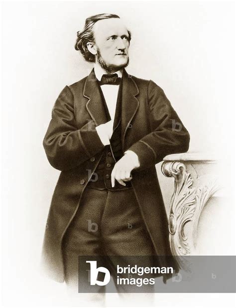 Image Of Portrait Of Richard Wagner 1813 1883 German Composer Photo