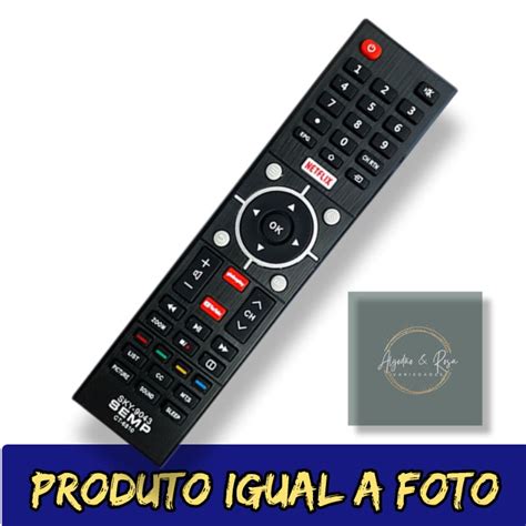 Controle Remoto Tv Semp Toshiba Smart LE 7801 Shopee Brasil