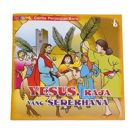 Jual Buku Rohani Anak Mewarnai Yesus Raja Yang Sederhana Buku