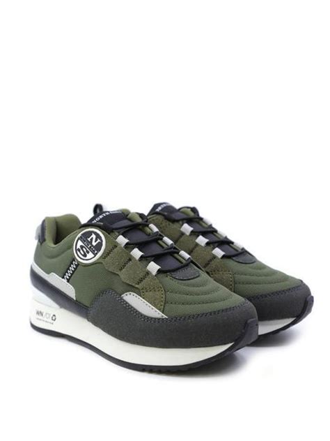 North Sails Winch Screen Sneakers Military Green Black Acquista A