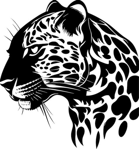 Estilo De Design Monocrom Tico Do Logotipo Jaguar Vetor Premium In