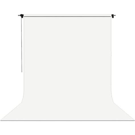 Kit Fundo Infinito Papel Branco Super White 2 70 X 10m Suporte Fixo