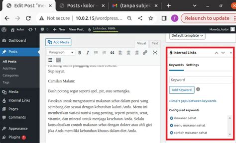 Cara Membuat Internal Link Otomatis Di Wordpress Anti Ribet