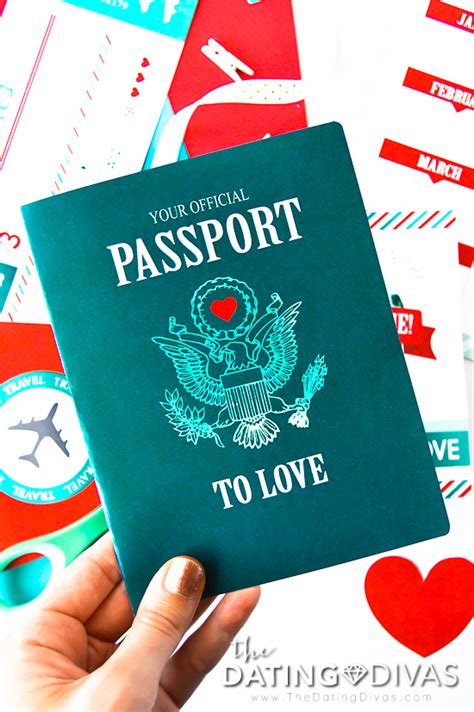 25+ Love Passport and Travel Scrapbook | From TheDatingDivas.com