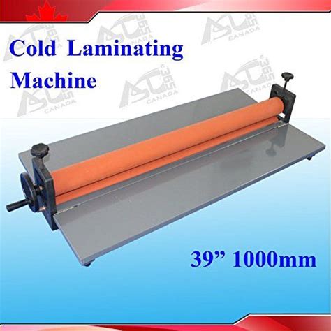 Office Equipment 39 1000MM Manual Cold Roll Laminator Vinyl Photo Film