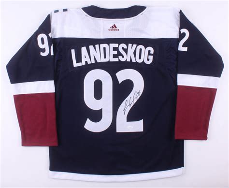 Gabriel Landeskog Signed Colorado Avalanche Captains Adidas Jersey (JSA COA) | Pristine Auction