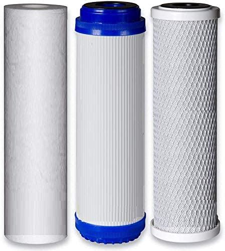 Kiran Filtration Replacement Cto Gac Pp Cartridges Filter Set