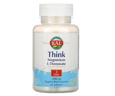 Купить Магний L-треонат для мозга KAL (Think Magnesium L-Threonate ...