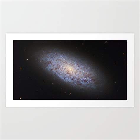 113. Hubble Displays a Dwarf Spiral Galaxy Art Print by Kiguni | Society6