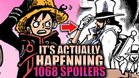 IT S ACTUALLY HAPPENING One Piece Chapter 1068 Spoilers YouTube