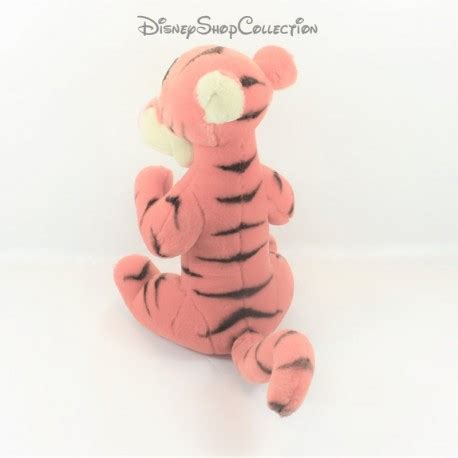 Plush Tigger NICOTOY Disney Classic Orange Yellow Seated 33 Cm