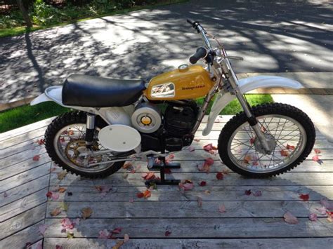 Buy W W 1973 HUSQVARNA 125 WR Vintage MX Factory On 2040 Motos