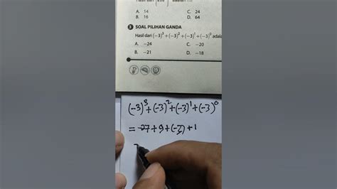 Penjumlahan Bilangan Berpangkat Math Matematika Mathematics Maths Cpns Pppk Youtube