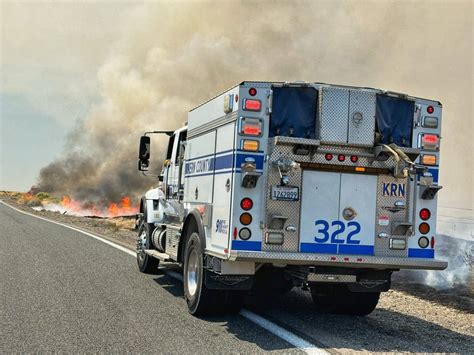 Sky Incident Vegetation Fire Kern County Fire Department