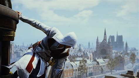 Assassins Creed Unity Ezio Auditore Venice Rooftops Parkour Montage Youtube