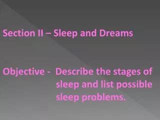 PPT - SLEEP & DREAMS PowerPoint Presentation, free download - ID:2971972