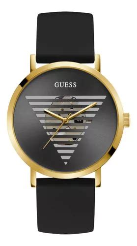 Reloj Guess Hombre Caballero Casual Idol Color De La Correa Negro Color