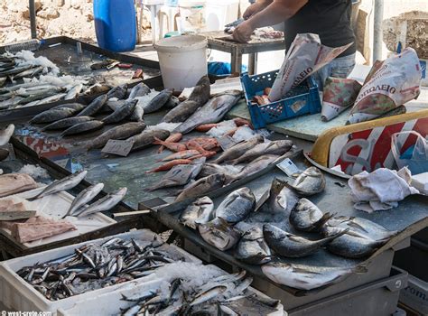 Street markets of Chania