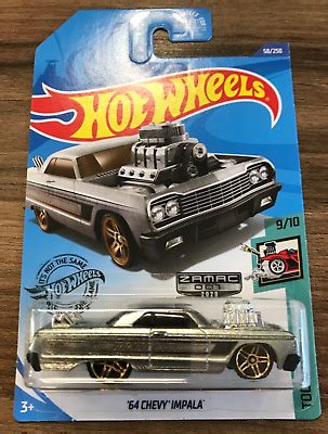 Hot Wheels Chevy Impala Hw Tooned Zamac Vhtf Ebay