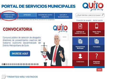 Consulta De Impuesto Predial Quito Por Internet