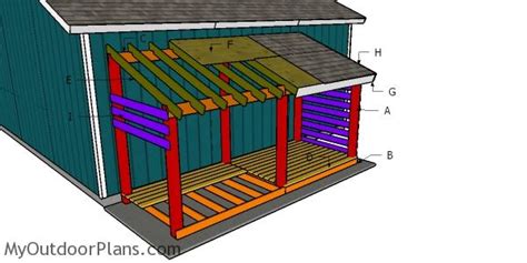 5 Cord Firewood Shed Free Diy Plans Myoutdoorplans Free