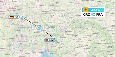 LH5649 Flight Status Lufthansa Graz To Frankfurt DLH5649