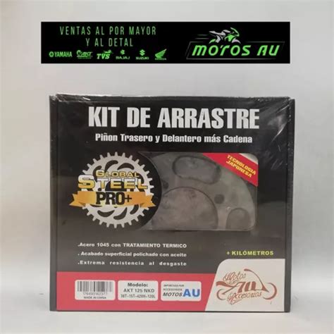 Kit Arrastre Reforzado Global Steel Pro Akt Nkd Cuotas Sin Inter S