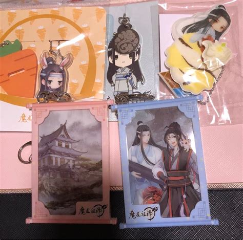 Mdzs Merch Official Mxtx Tgcf Badges 魔道祖师 天官赐福 Acrylic Hobbies And Toys