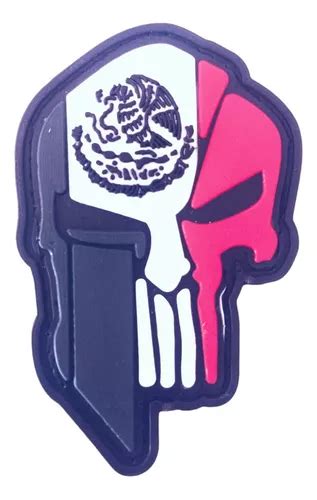 Parche Bandera México Gladiador Táctico Militar Insignia Pvc Cuotas